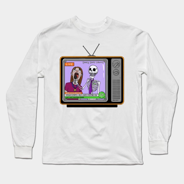 Scream olympics Long Sleeve T-Shirt by kuinif